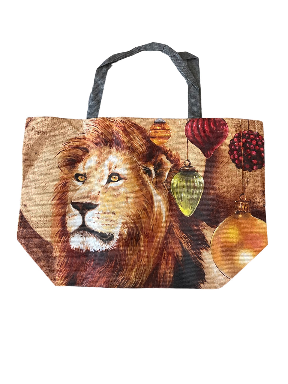 African Wildlife Christmas Recycled Large Shopper Bag