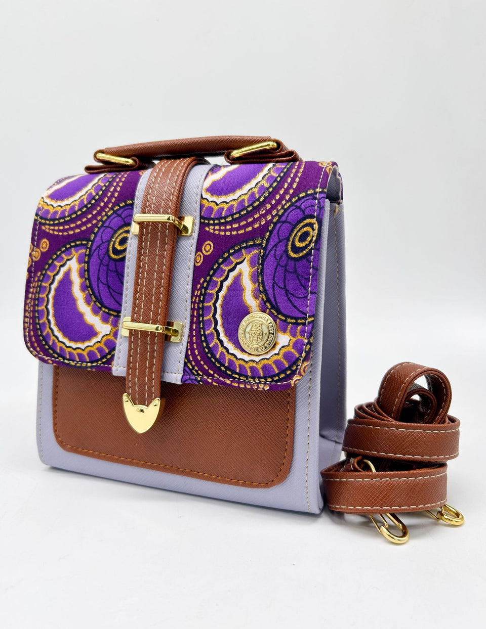 Abigail Purple Bag