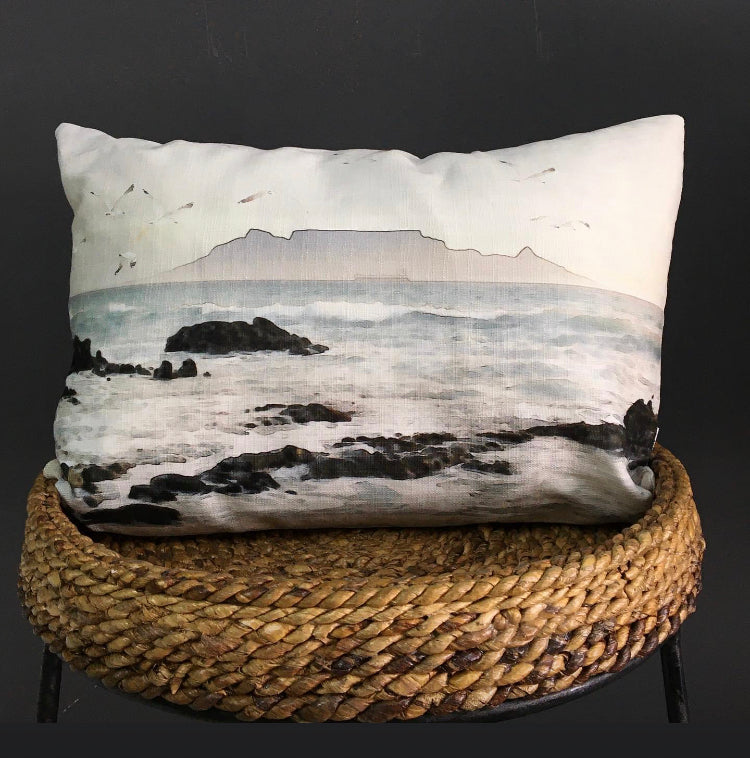 Table Mountain Rocks Pillow Cover