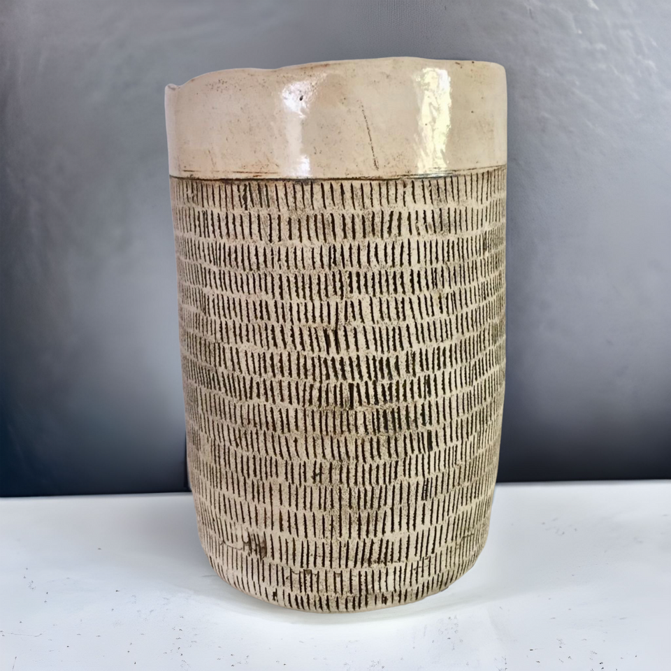 Ceramic African Large Decorative Vase