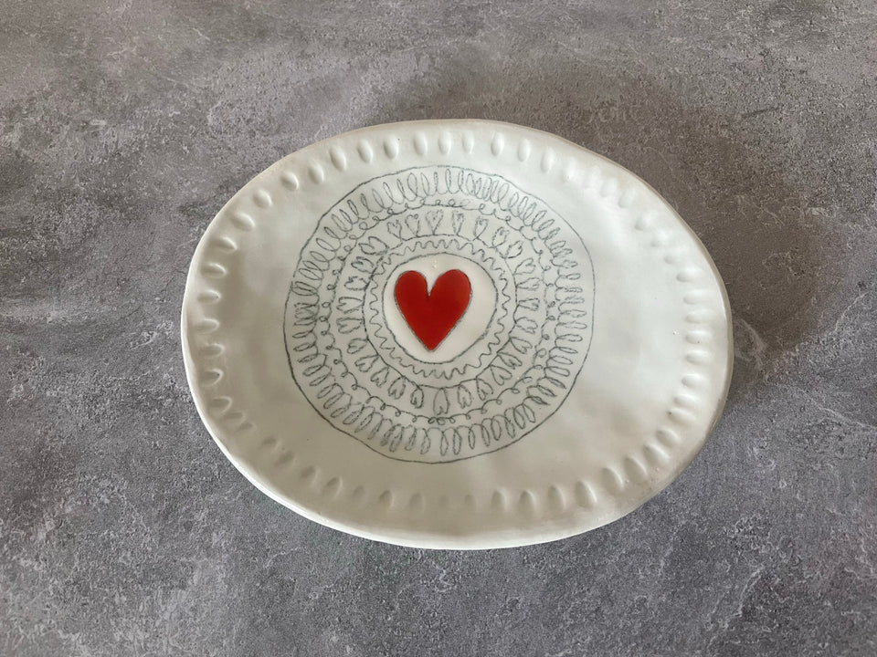 Gemma Orkin Oval Heart Dish