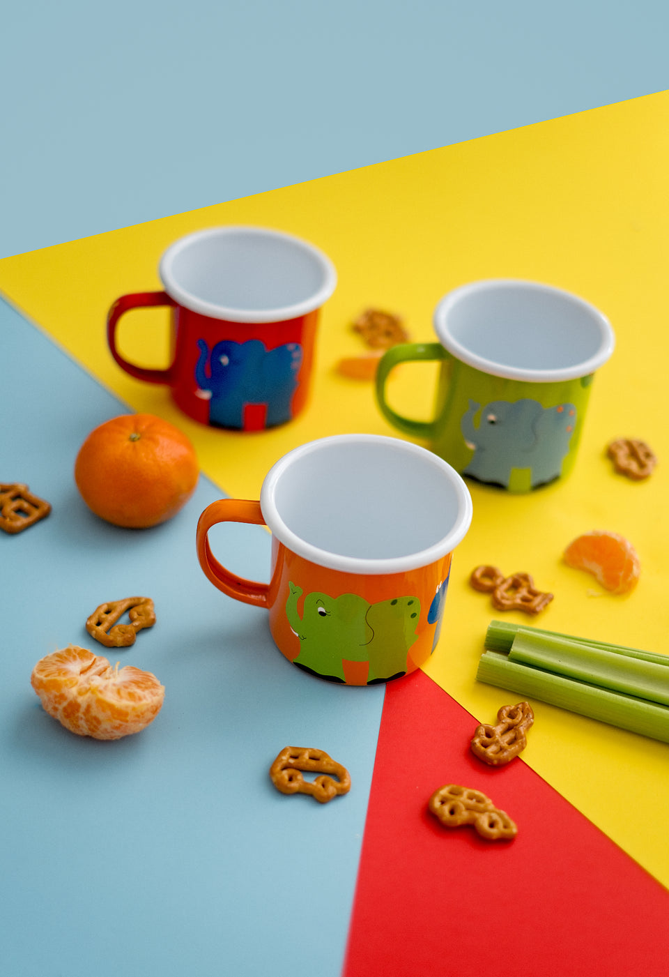 Wacky Animal Enamel Mug