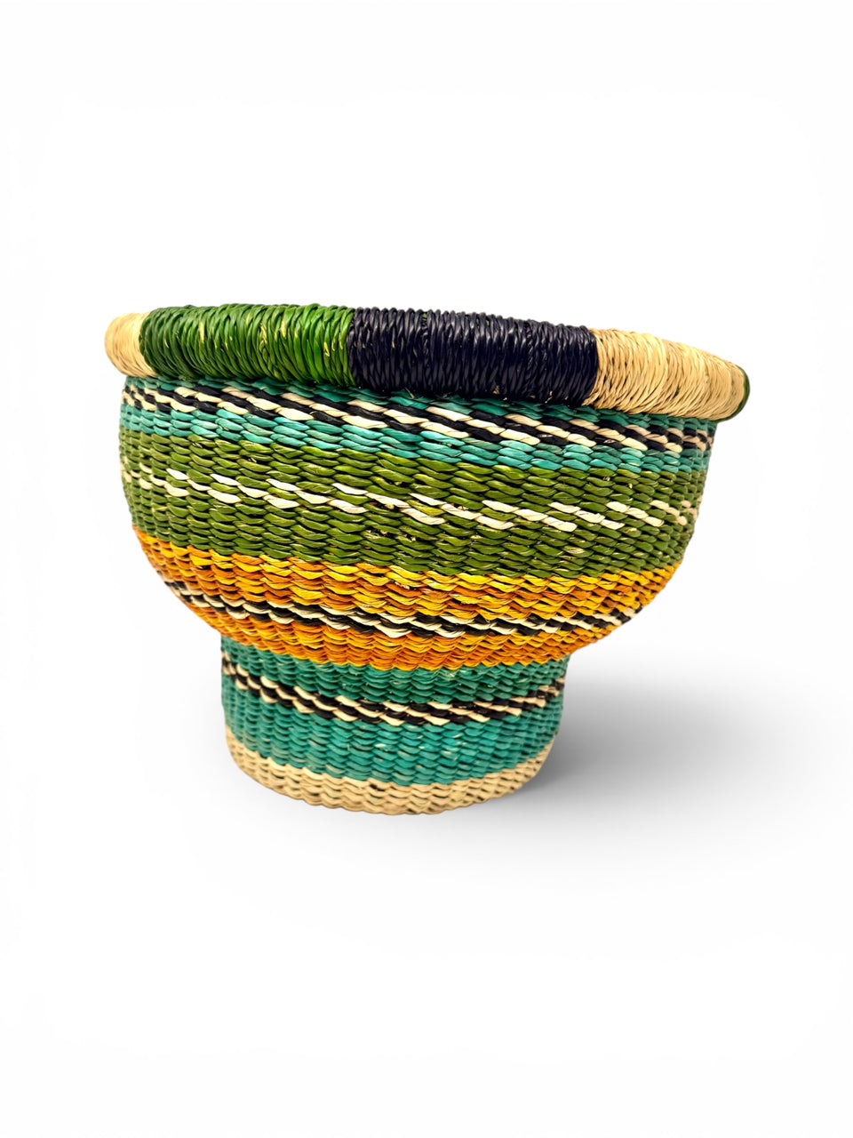 Small Bolga Drum Basket