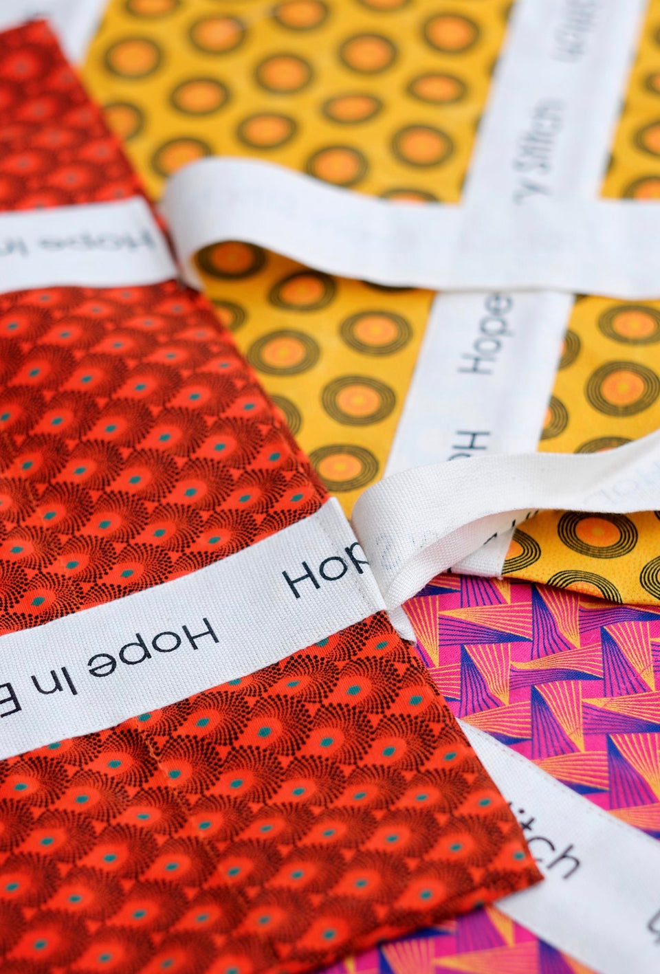 Hope in Every Stitch Shweshwe Tote
