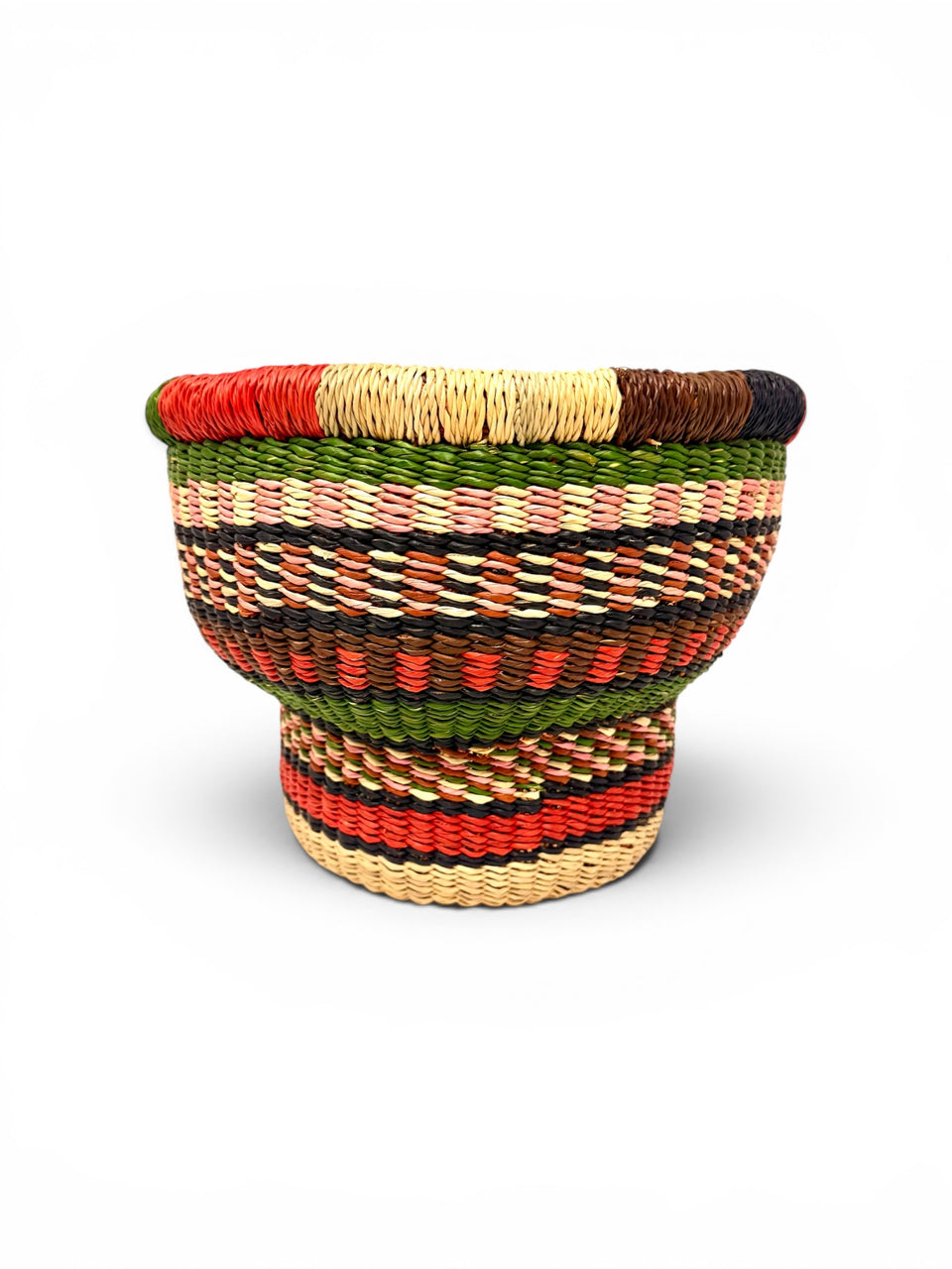 Small Bolga Drum Basket
