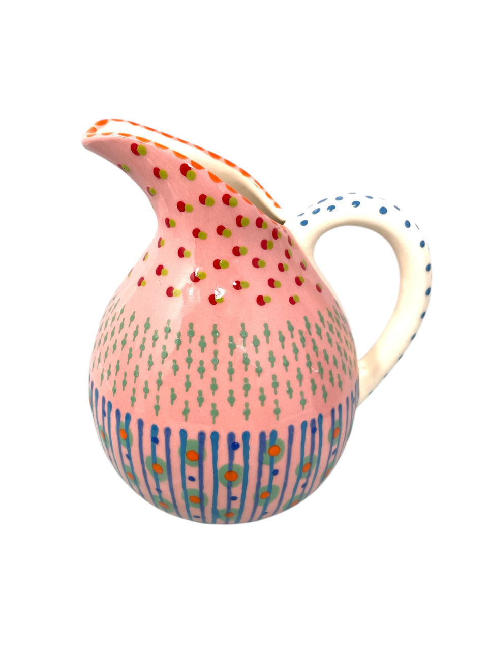 Potters Curvy Jug