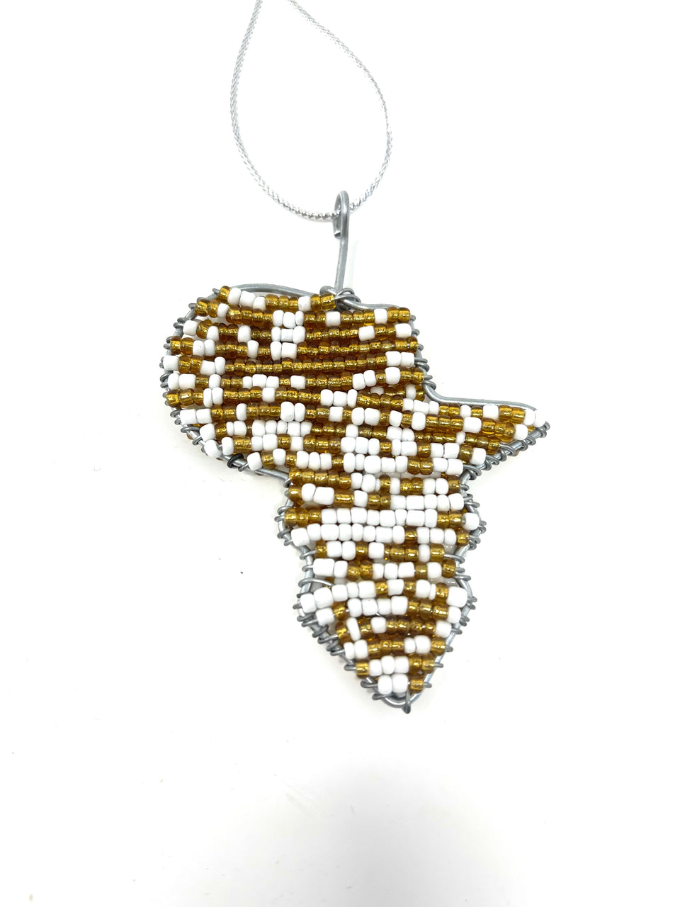 Zulu Beaded Africa Christmas Ornament