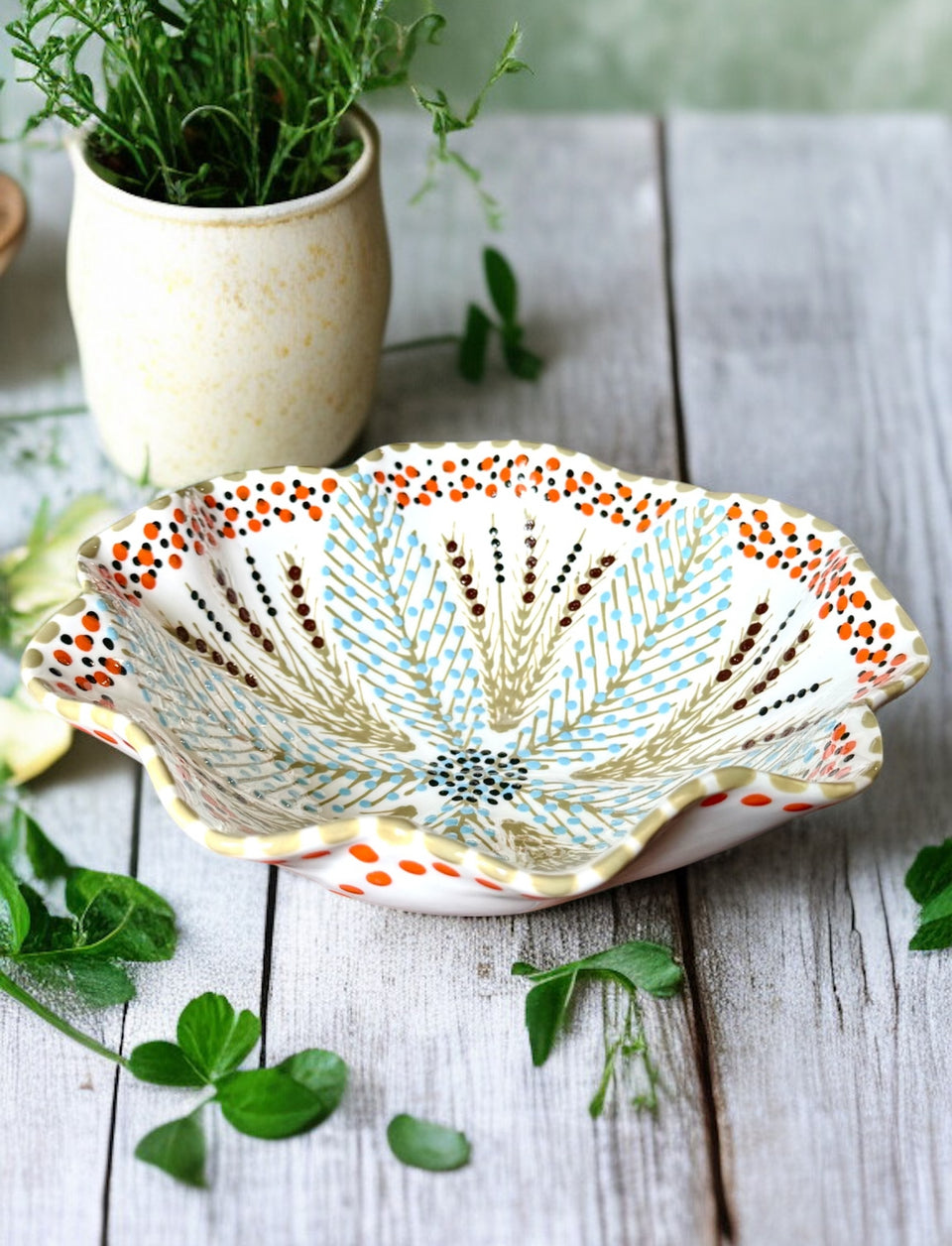 Potters Poppy Pasta Bowl