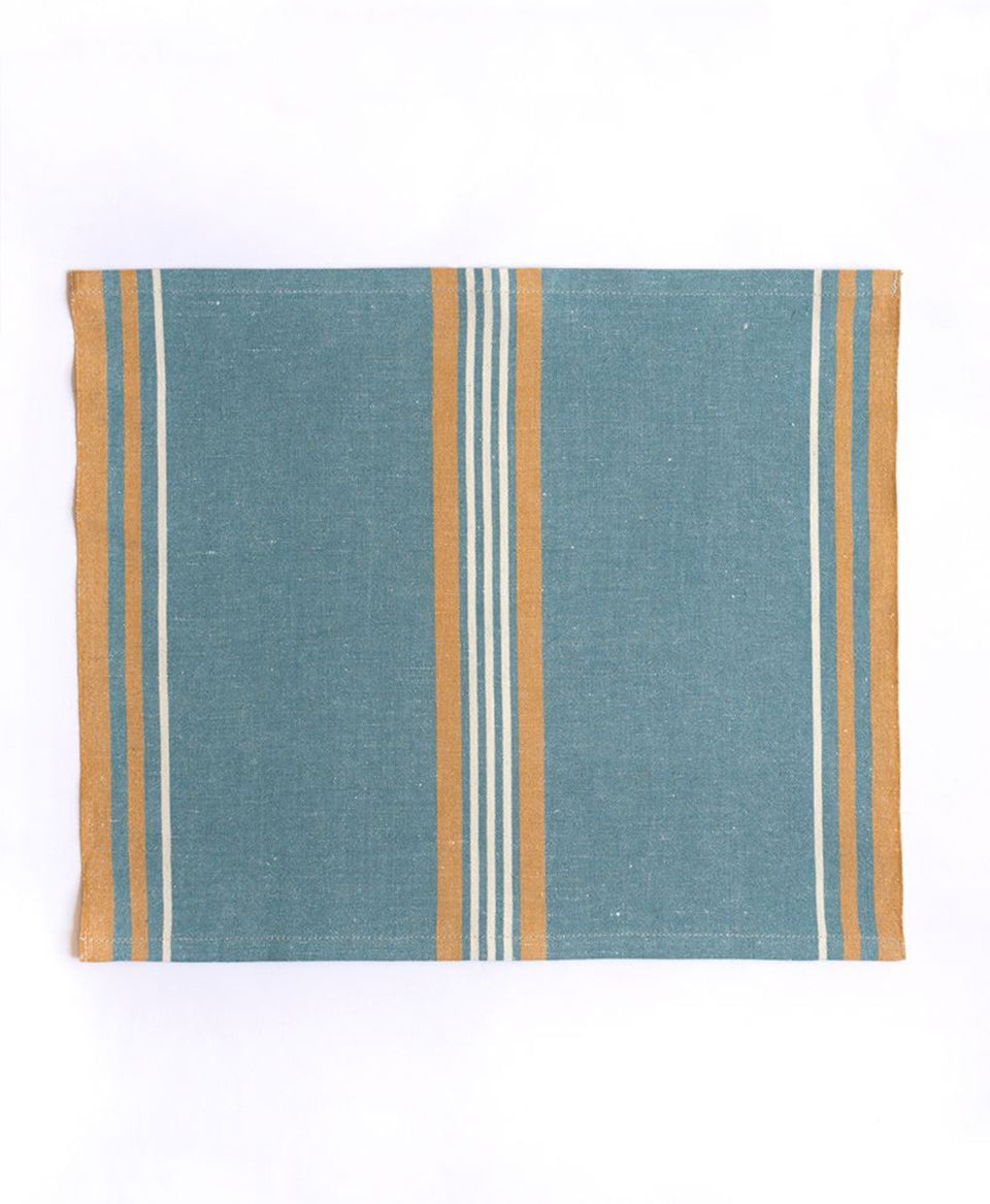 Sea Water Warp Stripe Placemat (Set of 4)