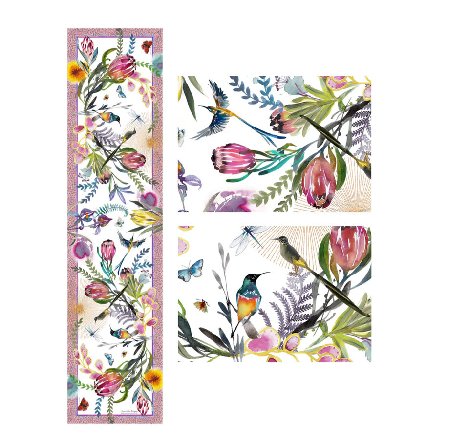 Sharon B Design Fynbos Table Runner