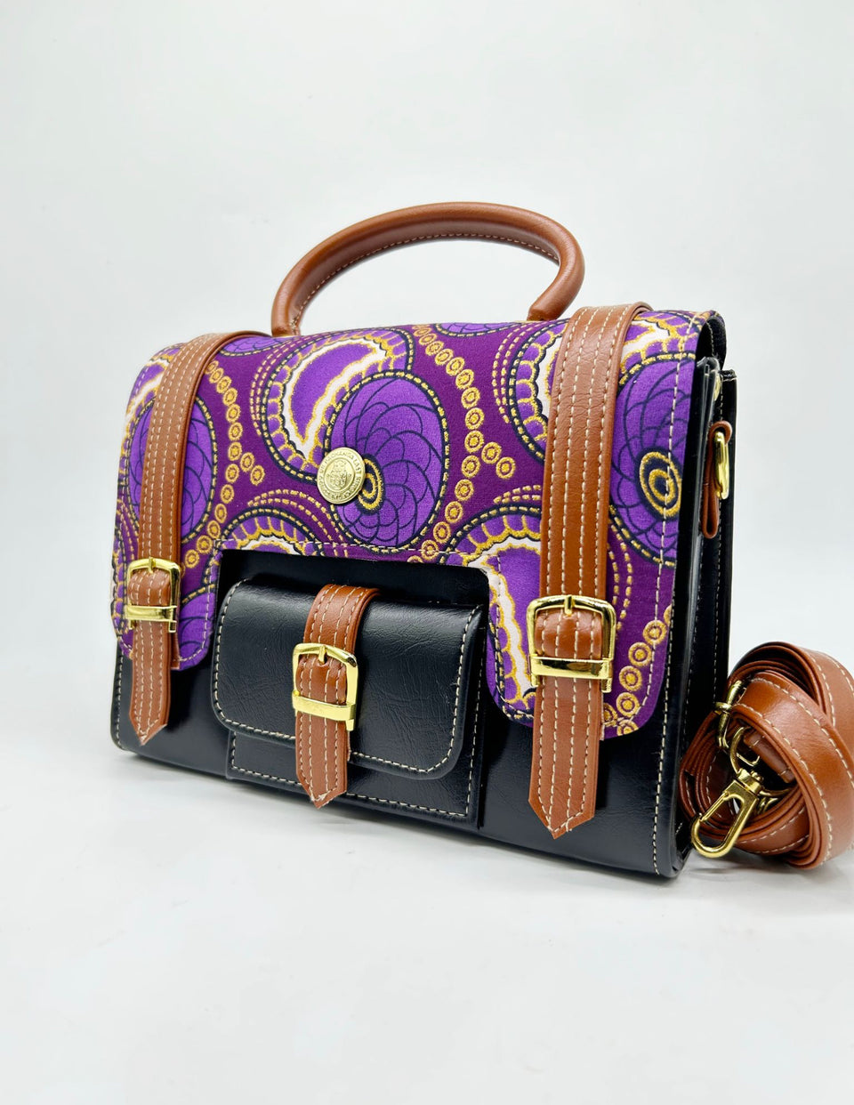 Brenda Purple Bag
