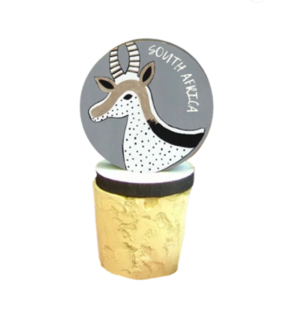 Lumela Spirit of Africa Wine Stopper