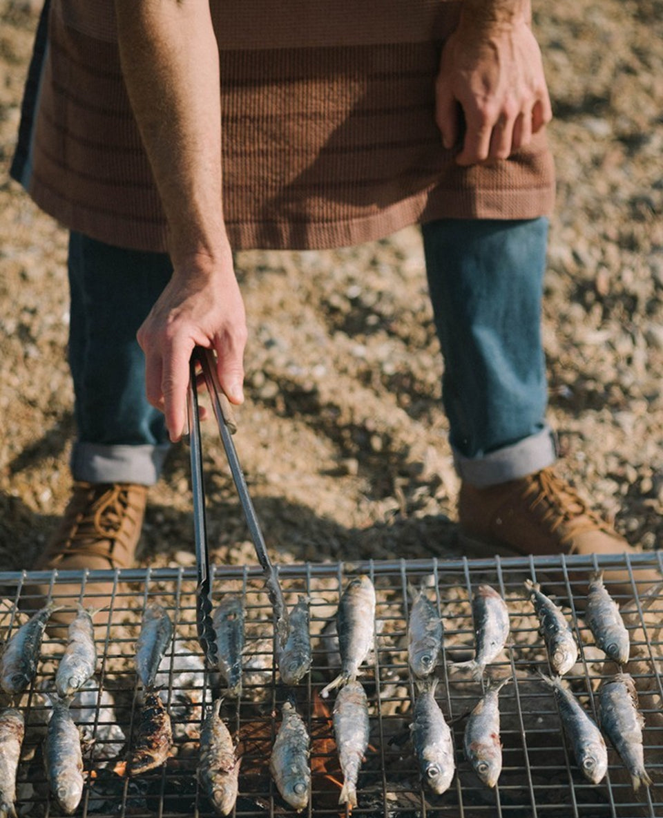 Salmon Grill Apron