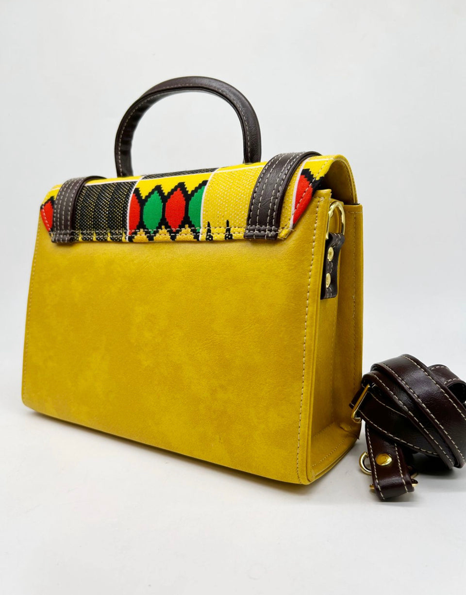 Brenda Yellow Bag