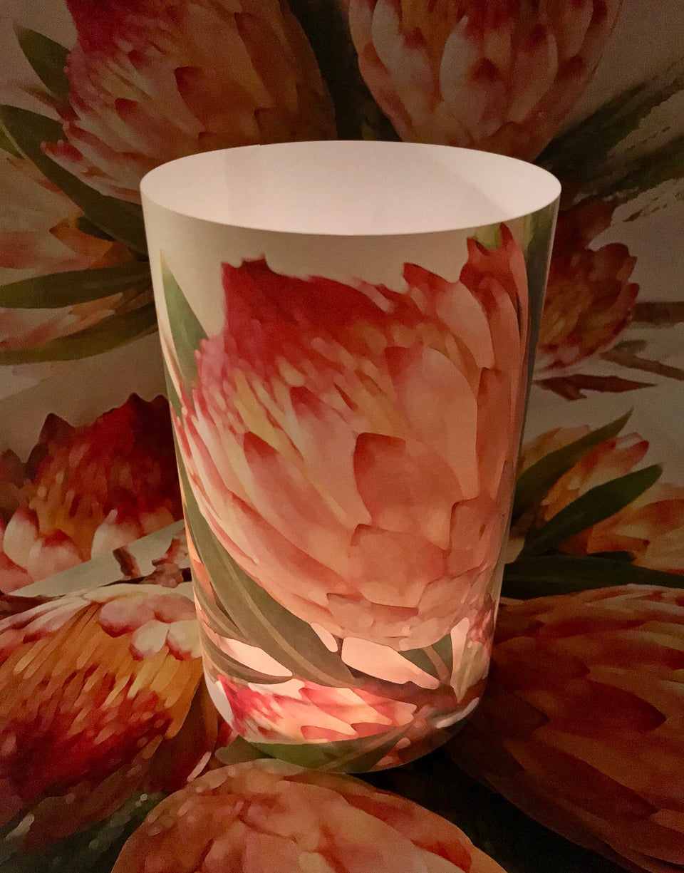 Robijn Protea Candle Shade / Lantern