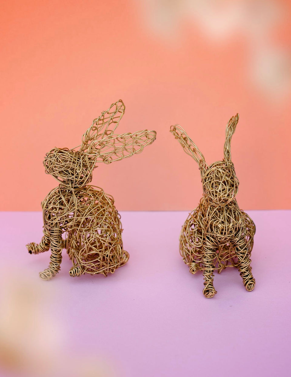 Bunny Wire Sculpture