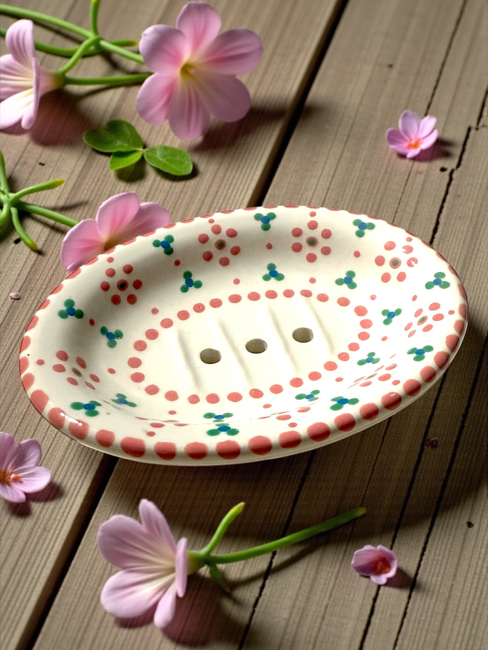 Potters Soap Dish A Touch Of Pink