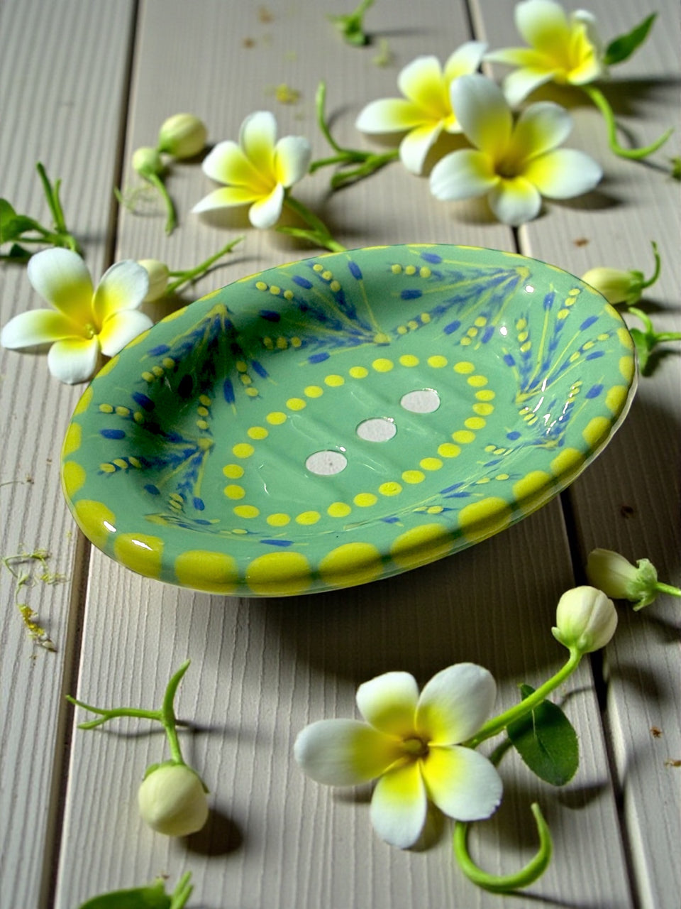 Potters Soap Dish Midnight Blue