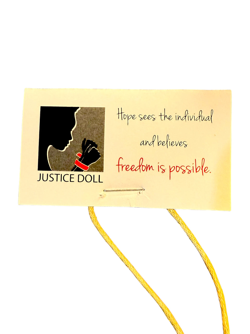 Justice Christmas Doll