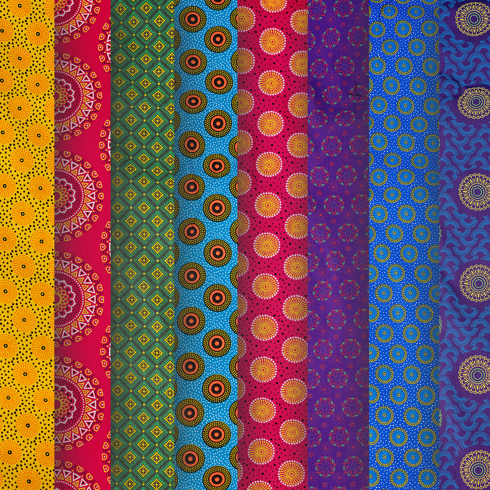 Handmade Shweshwe Picnic Blanket