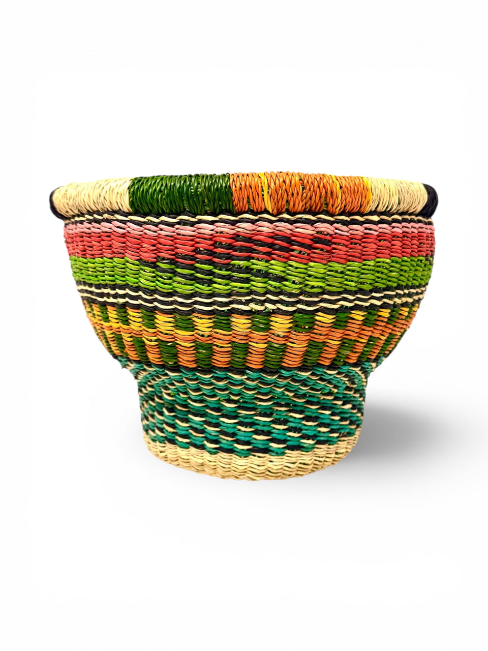 Small Bolga Drum Basket