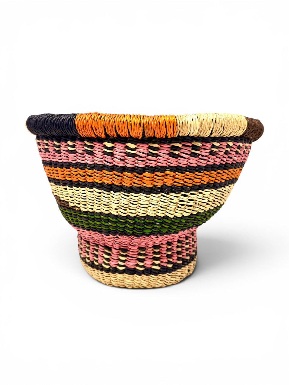 Small Bolga Drum Basket