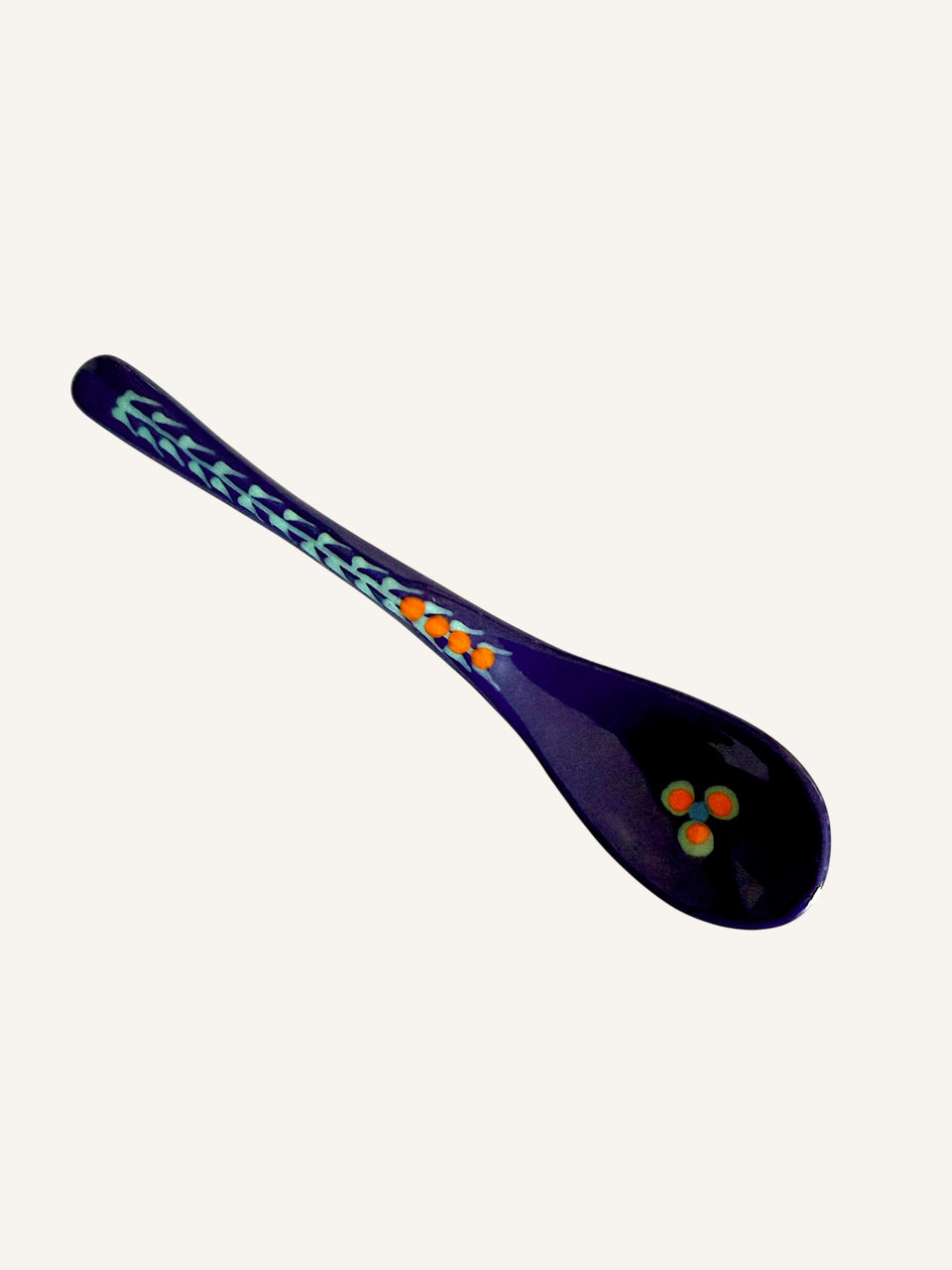 Potters Ceramic Salt Spoon