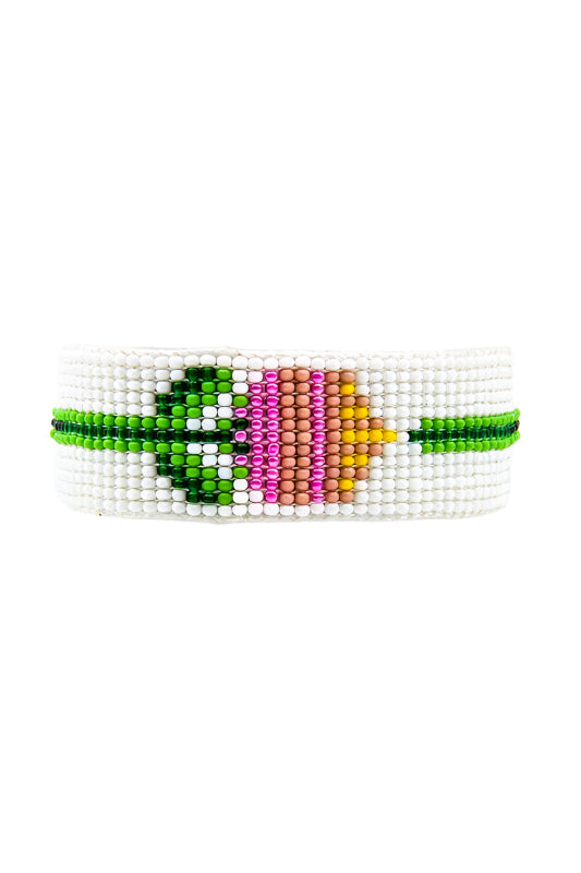 Protea Beaded Bracelet