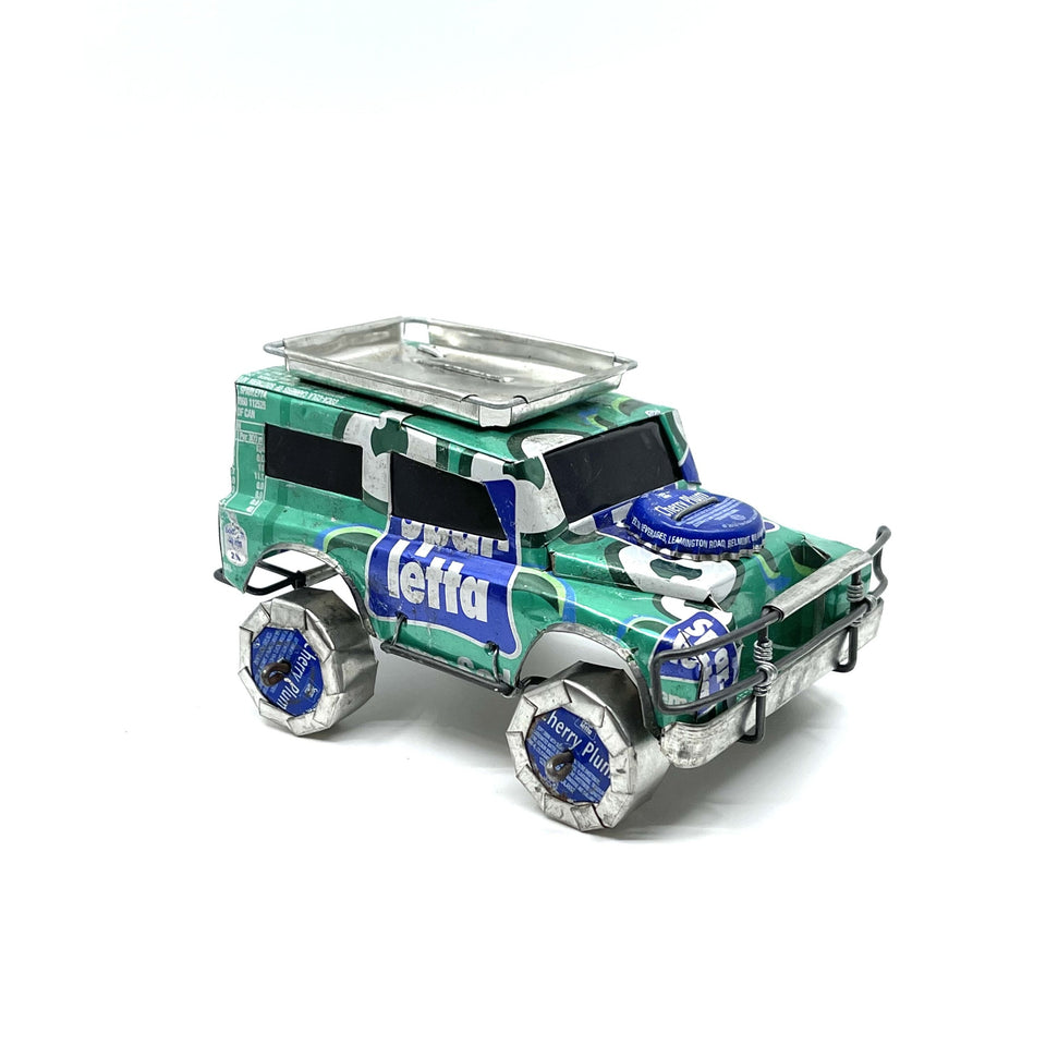 Recycled Aluminum Can Jeep