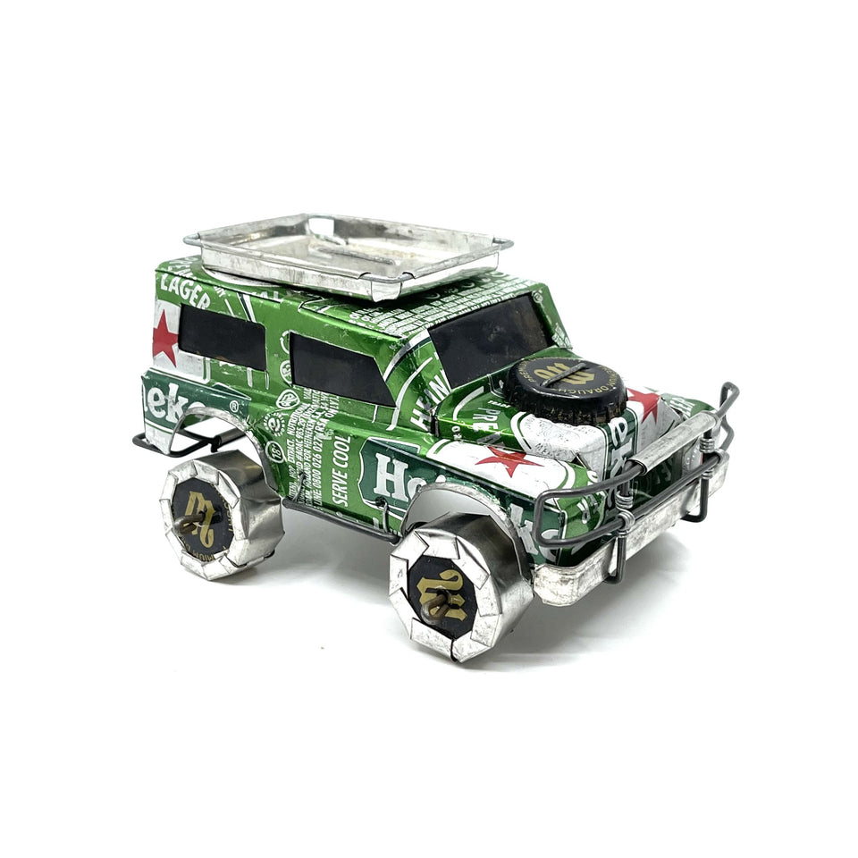 Recycled Aluminum Can Jeep