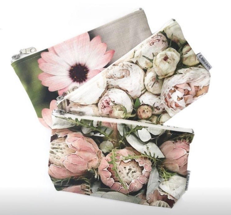 Floral & Botanical Fabric Pouches