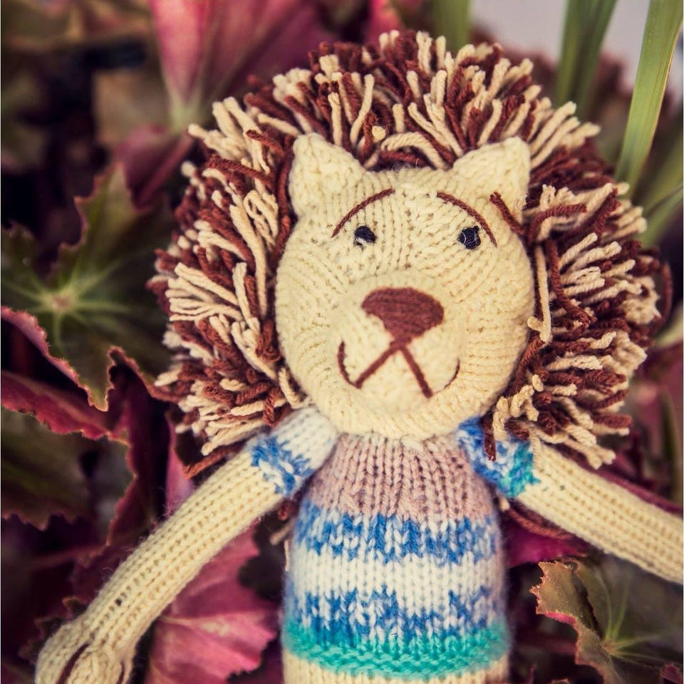 Shumba - Lion Hand Knitted Soft Toy