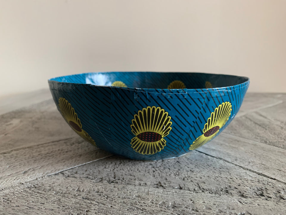 Wola Nani Pineapple Paper Mache Bowl