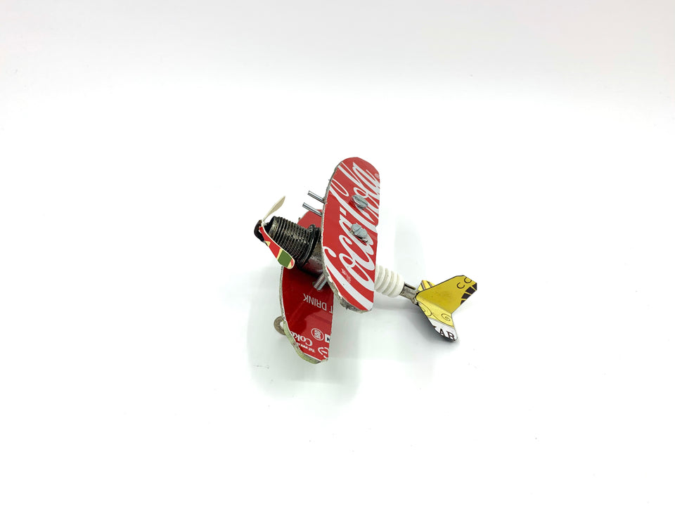 Spark Plug Airplane Sculpture