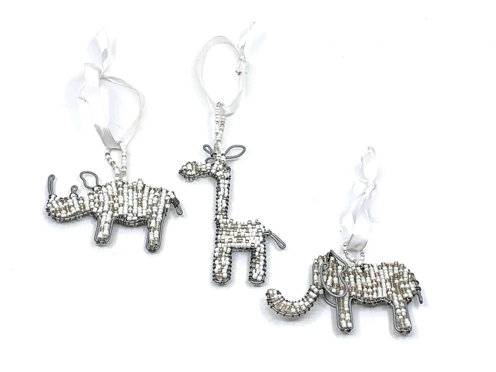 Zulu Hand Beaded Christmas Animal Ornament Ithemba Creations