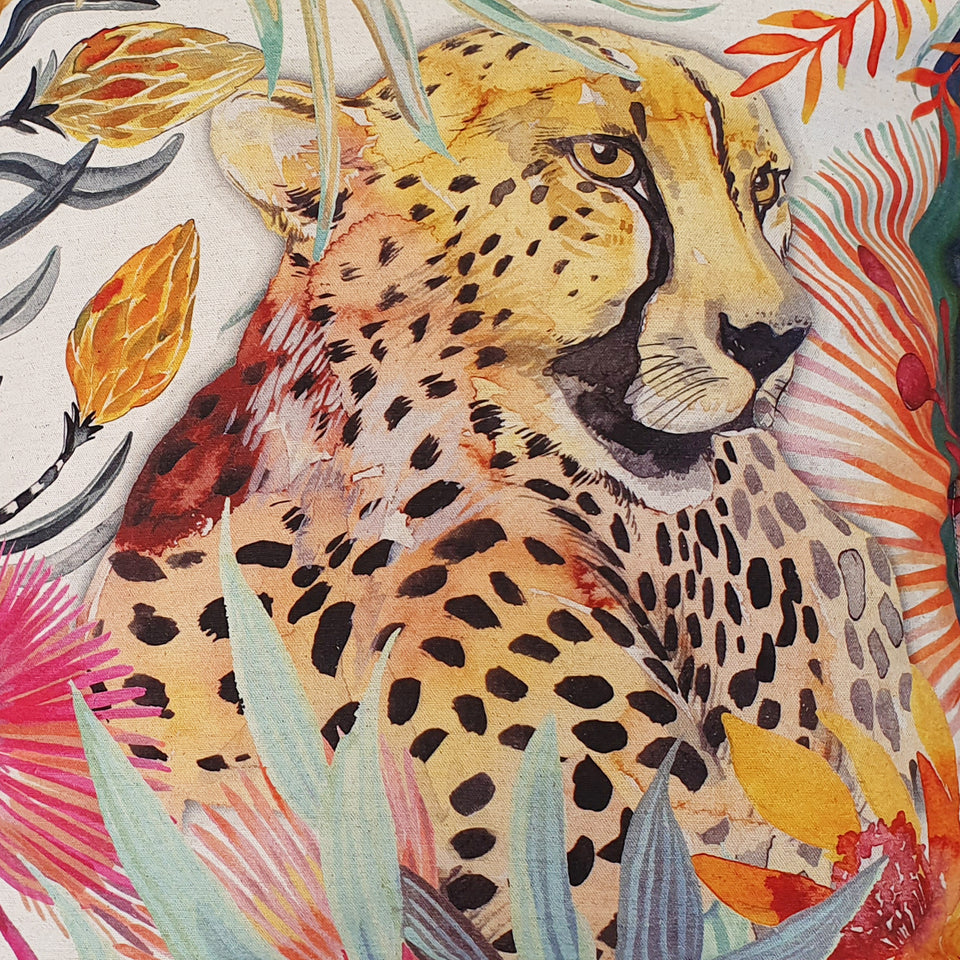 Sharon B Design Cheetah Pillow Cover