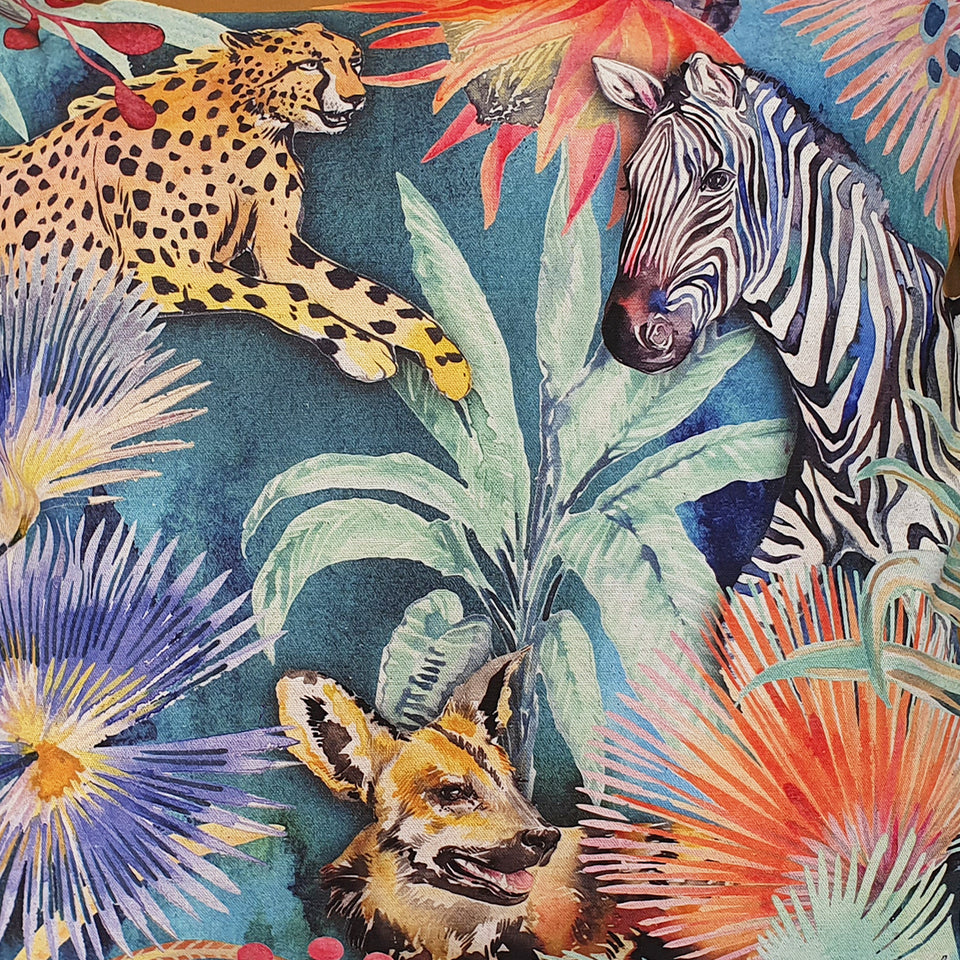 Sharon B Design Wildlife Cheetah Pillow Cover