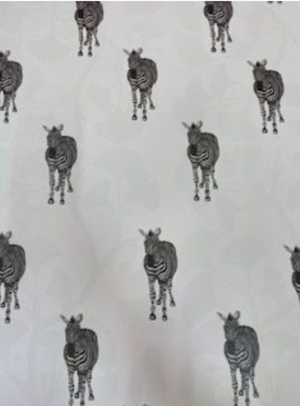 Zebra Gift Wrap (3 Sheets)