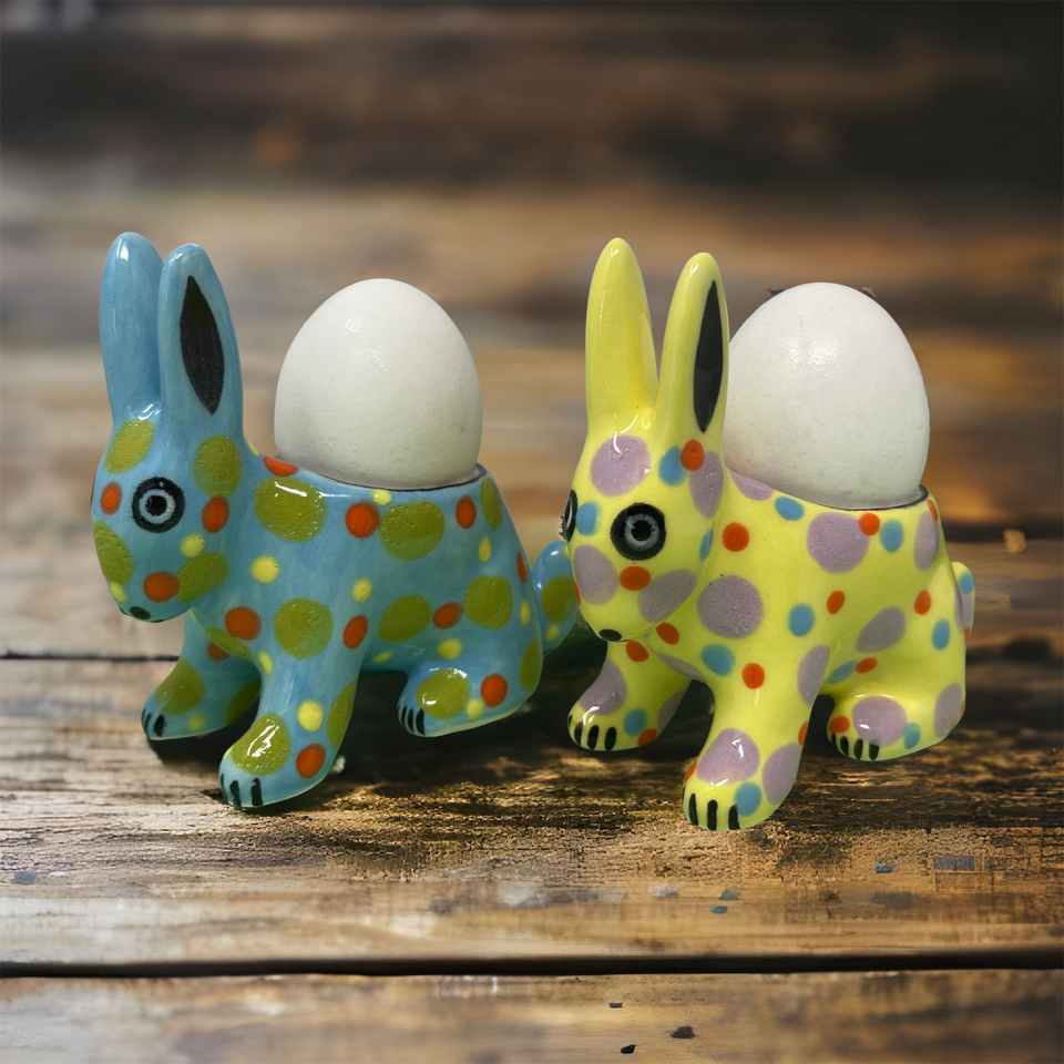 Ceramic African Bunny Egg Cup