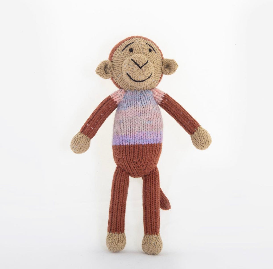 Shoko - Monkey Hand Knitted Soft Toy