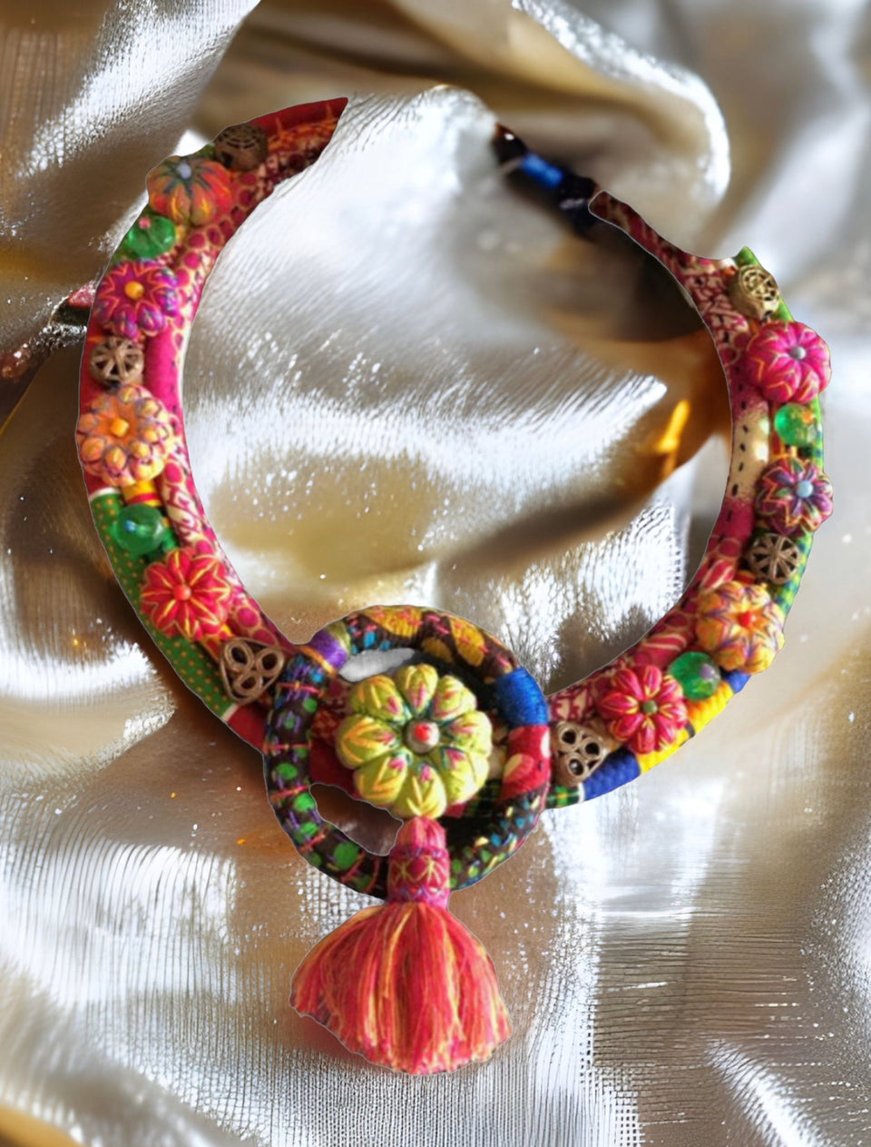 Amal Fabric Necklace