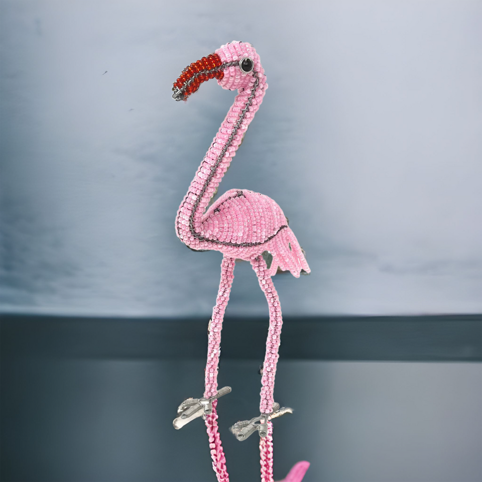 Beaded Flamingo