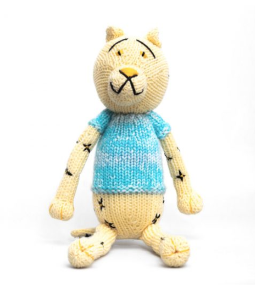 Mbada - Leopard Hand Knitted Soft Toy