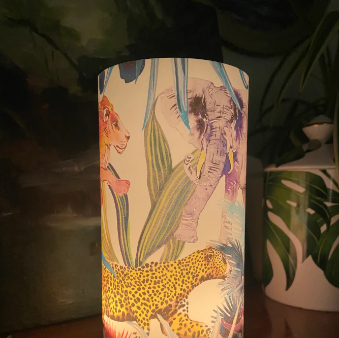 Sharon B Design Wildlife Candle Shade