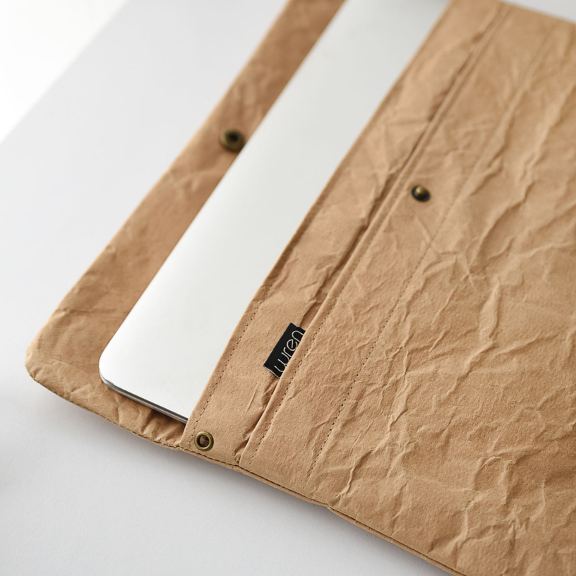 Natural Paper Laptop Sleeve